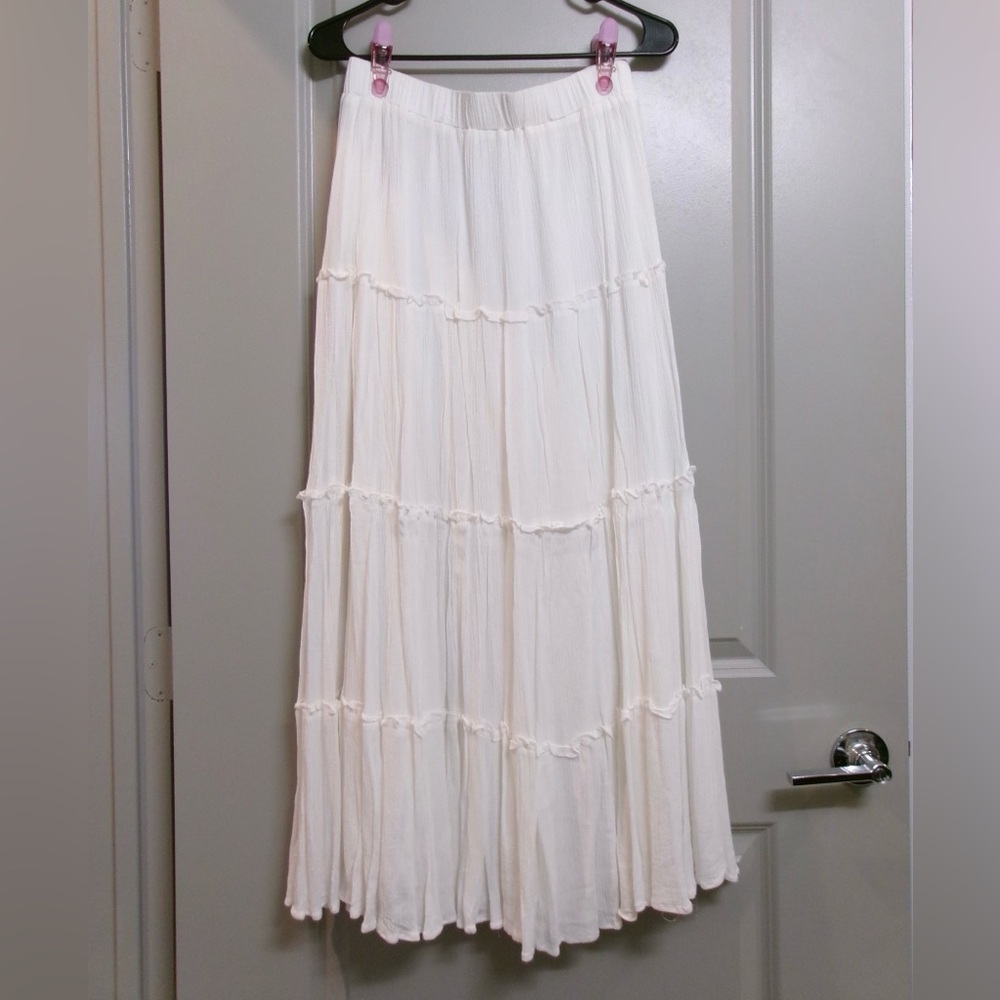 Princess Polly Tiered Maxi Skirt